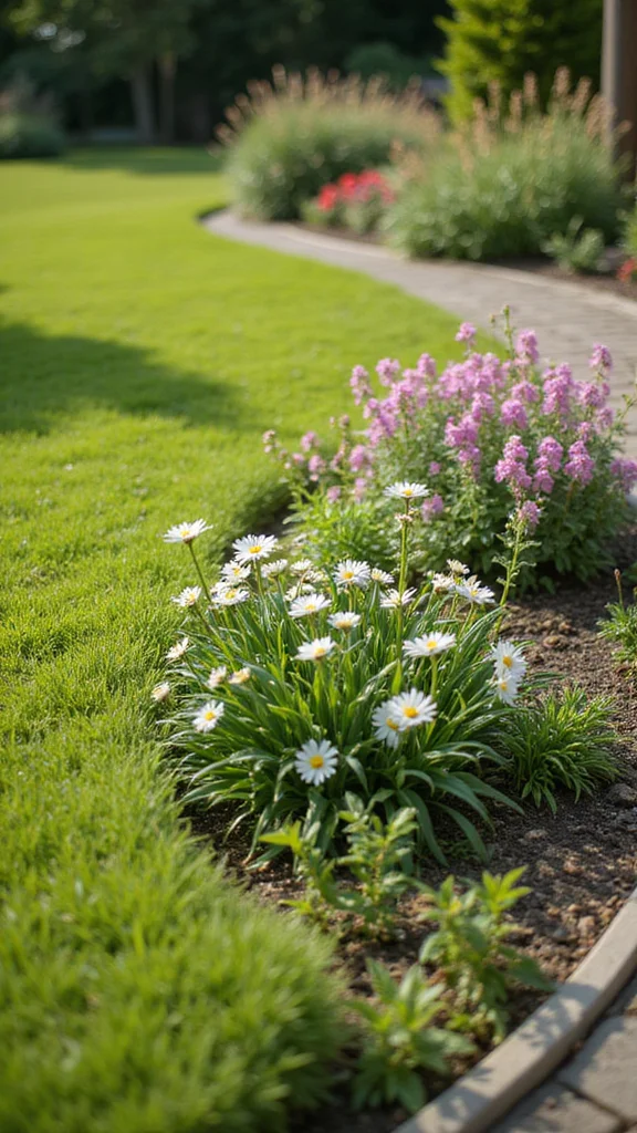 18 Flower Bed Border Ideas That Define Your Garden Like a Pro - 9. Curved Garden Edging 1