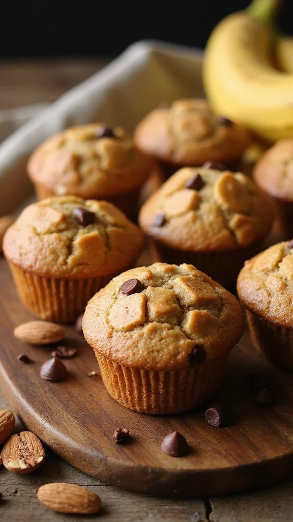 18 Healthy Potluck Breakfast Ideas That Are Actually Delicious - 10. Almond Butter Banana Muffins 1
