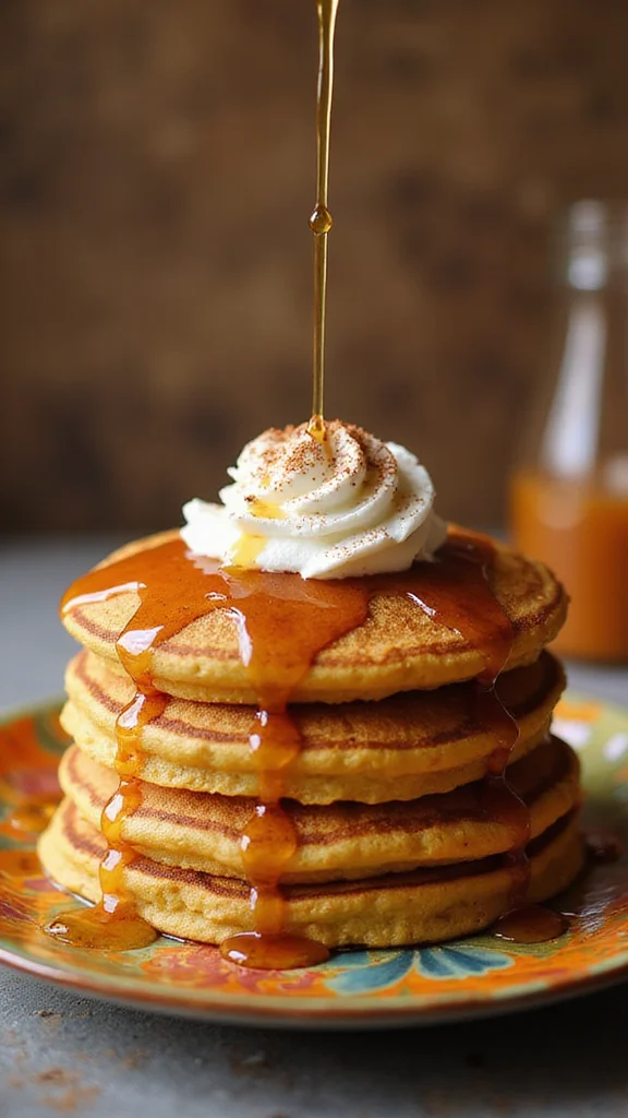18 Healthy Potluck Breakfast Ideas That Are Actually Delicious - 13. Pumpkin Spice Pancakes 1