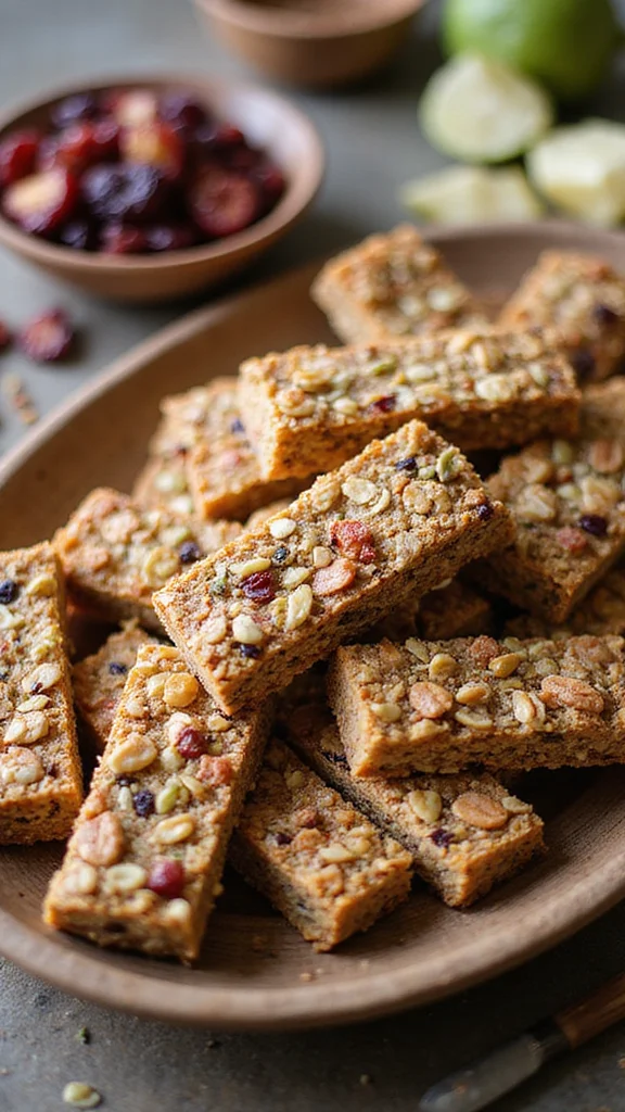 18 Healthy Potluck Breakfast Ideas That Are Actually Delicious - 17. Homemade Granola Bars 1