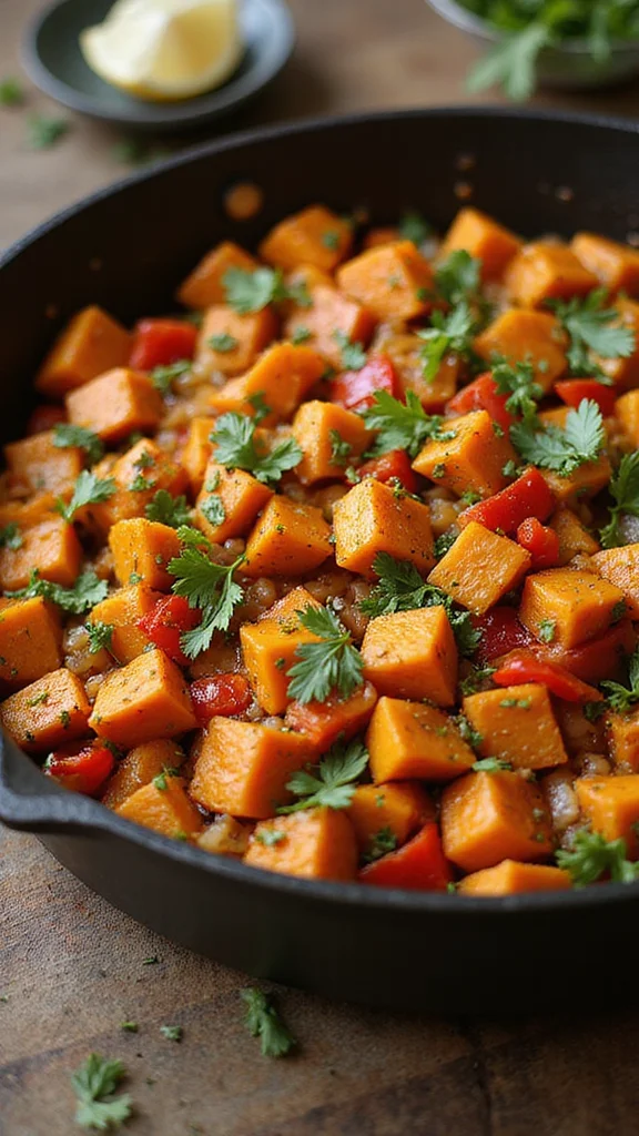 18 Healthy Potluck Breakfast Ideas That Are Actually Delicious - 3. Sweet Potato Hash 1