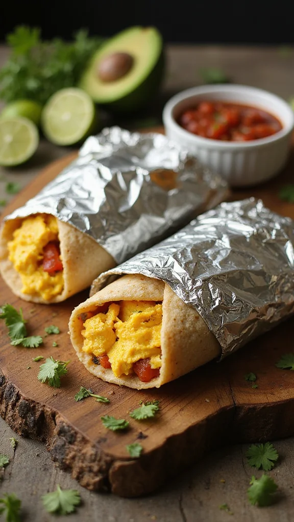 18 Make-Ahead Breakfast Brunch Ideas That Save You Precious Time - 10. Breakfast Burritos 1