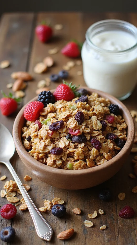 18 Make-Ahead Breakfast Brunch Ideas That Save You Precious Time - 18. Homemade Granola 1