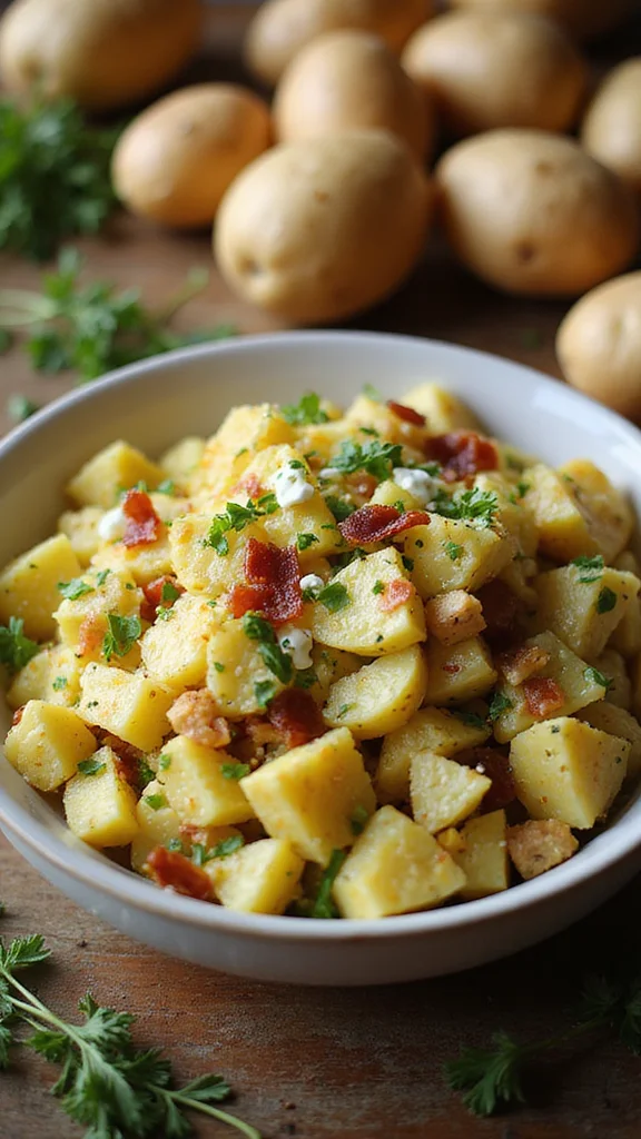 18 Make-Ahead Breakfast Potato Recipes Perfect for Busy Weekday Mornings - 16. Breakfast Potato Salad 1
