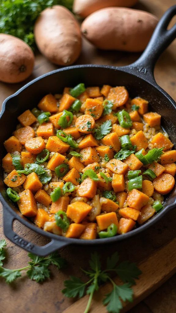 18 Make-Ahead Breakfast Potato Recipes Perfect for Busy Weekday Mornings - 3. Sweet Potato Hash 1