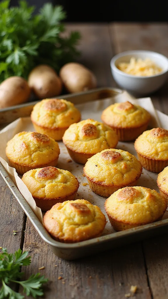 18 Make-Ahead Breakfast Potato Recipes Perfect for Busy Weekday Mornings - 5. Baked Potato Breakfast Muffins 1
