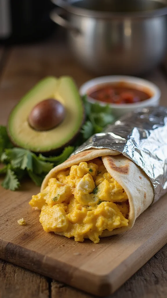 18 Make-Ahead Breakfast Potato Recipes Perfect for Busy Weekday Mornings - 7. Potato and Egg Breakfast Burritos 1