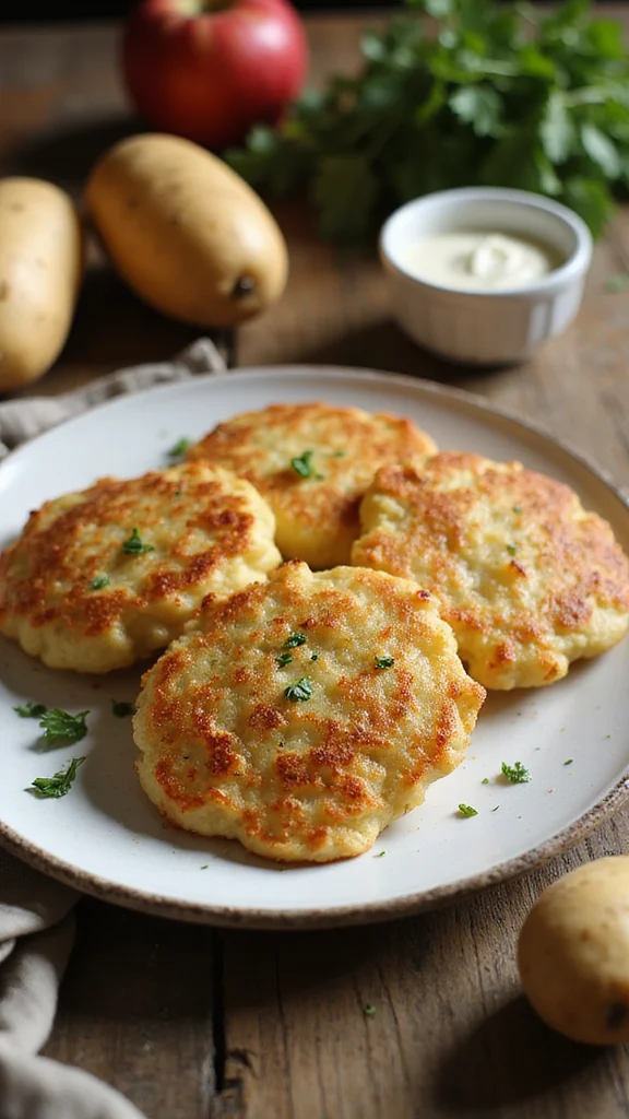 18 Make-Ahead Breakfast Potato Recipes Perfect for Busy Weekday Mornings - 8. Potato Pancakes with Applesauce 1