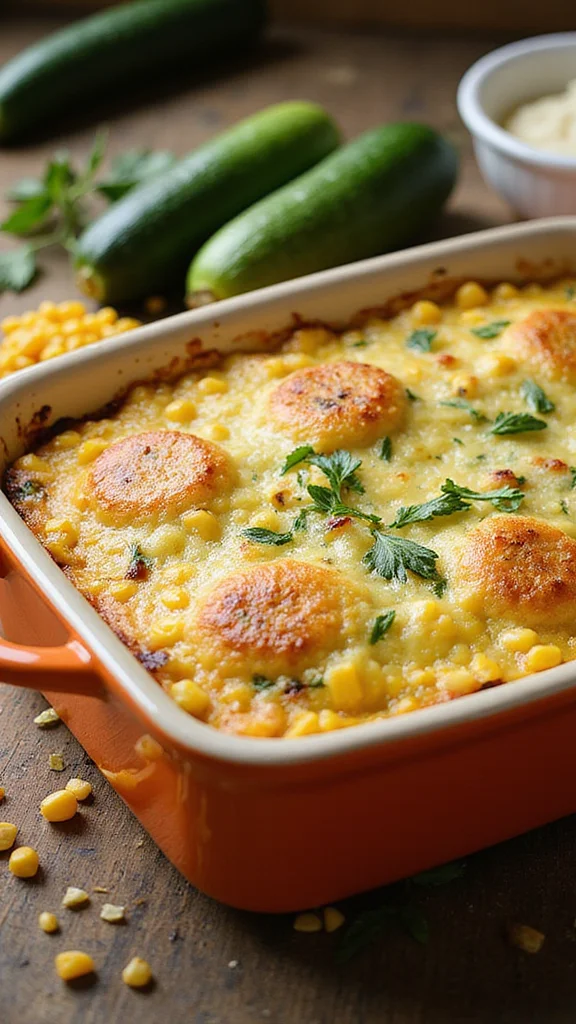 20 Easy Breakfast Casserole Ideas That Feed the Whole Family - 15. Zucchini and Corn Breakfast Bake 1