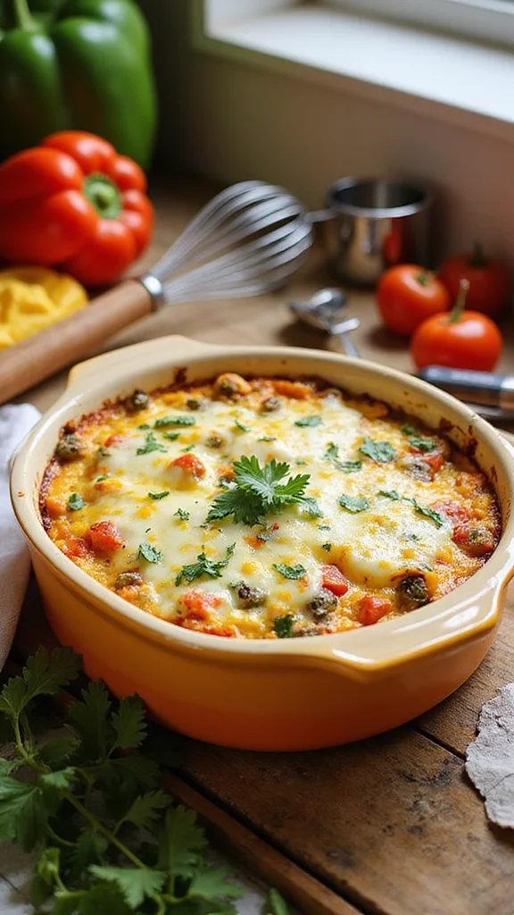 20 Easy Breakfast Casserole Ideas That Feed the Whole Family - 2. Veggie-Packed Breakfast Casserole 1