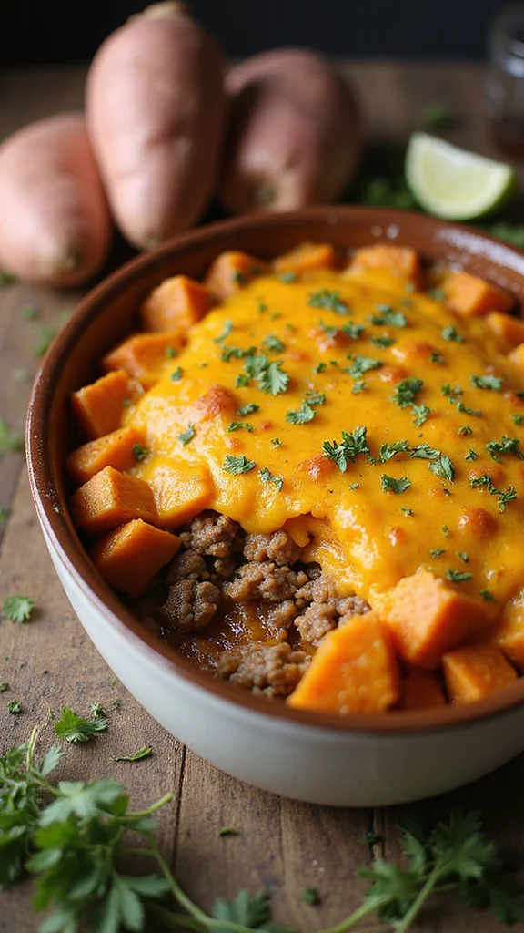 20 Easy Breakfast Casserole Ideas That Feed the Whole Family - 3. Sweet Potato and Sausage Casserole 1