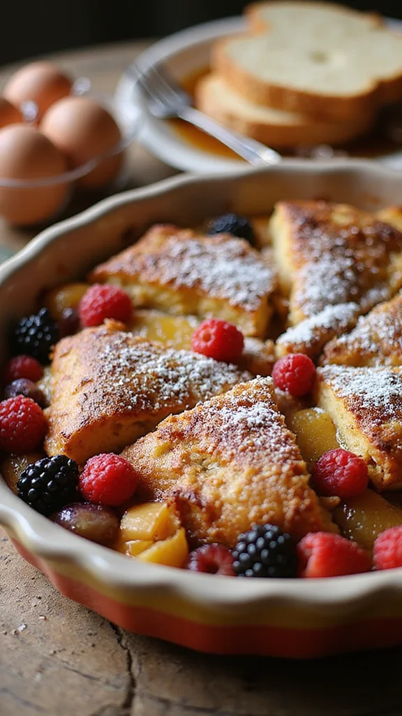 20 Easy Breakfast Casserole Ideas That Feed the Whole Family - 4. French Toast Casserole 1