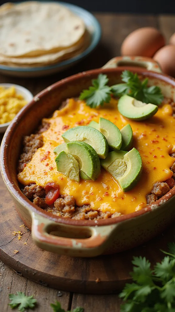 20 Easy Breakfast Casserole Ideas That Feed the Whole Family - 6. Breakfast Burrito Bake 1