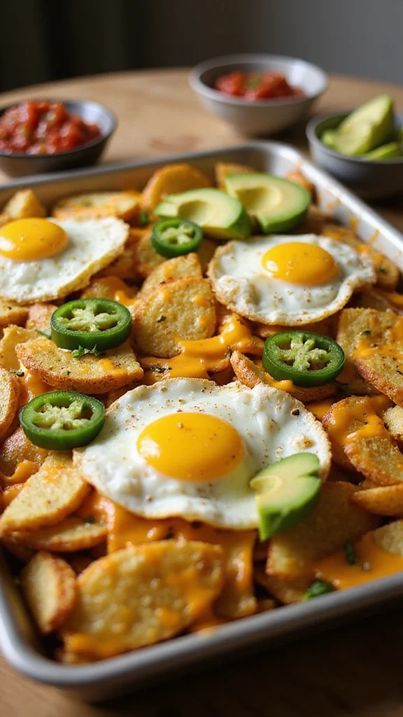 20 Easy Breakfast Potato Recipes That Will Become Your New Favorites - 13. Breakfast Potato Nachos 1