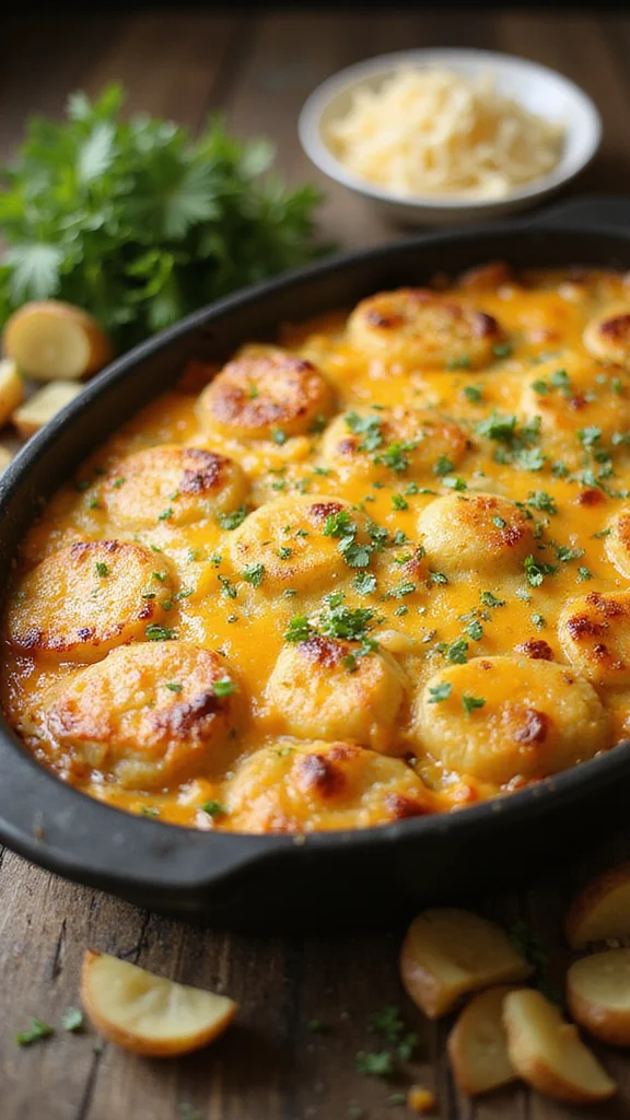 20 Easy Breakfast Potato Recipes That Will Become Your New Favorites - 14. Scalloped Potatoes with Cheese 1