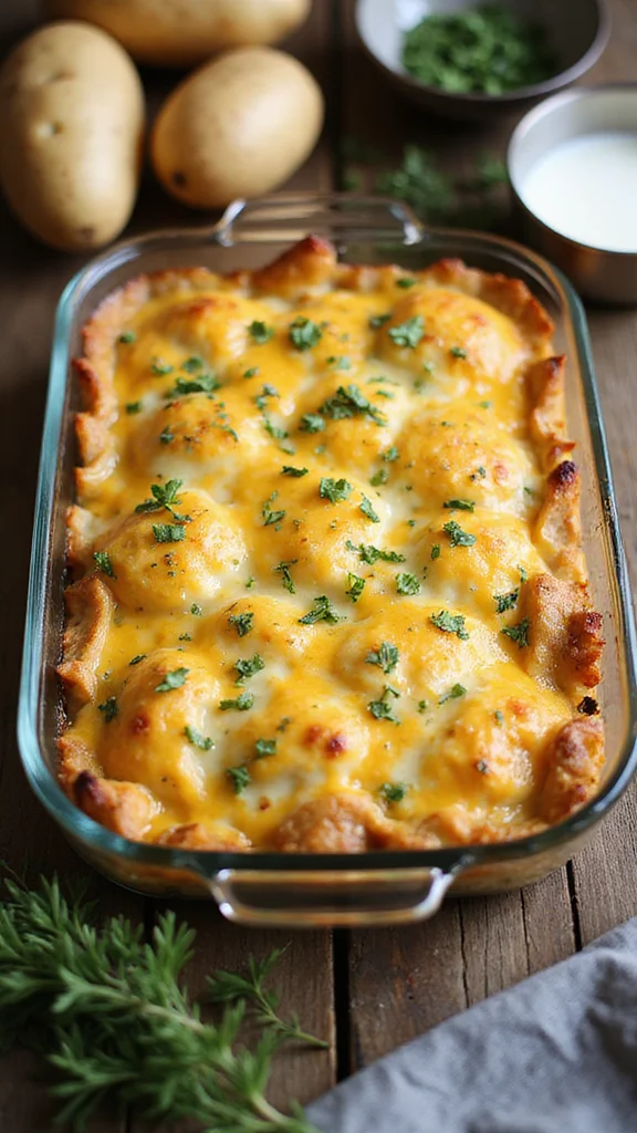 20 Easy Breakfast Potato Recipes That Will Become Your New Favorites - 3. Cheesy Potato Casserole 1