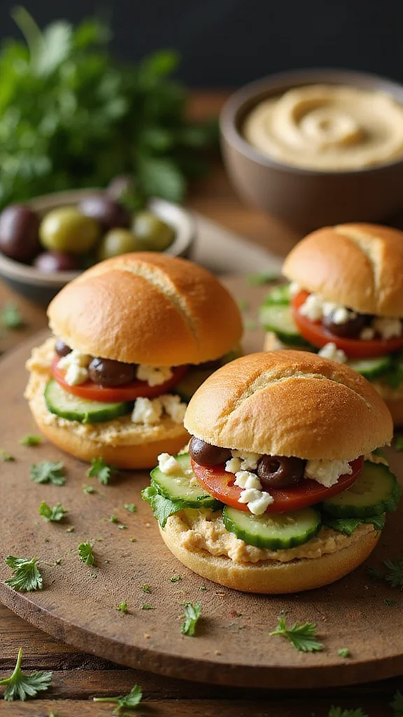 20 Easy Breakfast Slider Recipes Perfect for Feeding a Crowd - 17. Mediterranean Breakfast Sliders 1