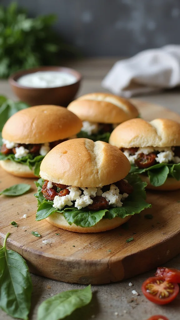 20 Easy Breakfast Slider Recipes Perfect for Feeding a Crowd - 4. Spinach and Feta Breakfast Sliders 1