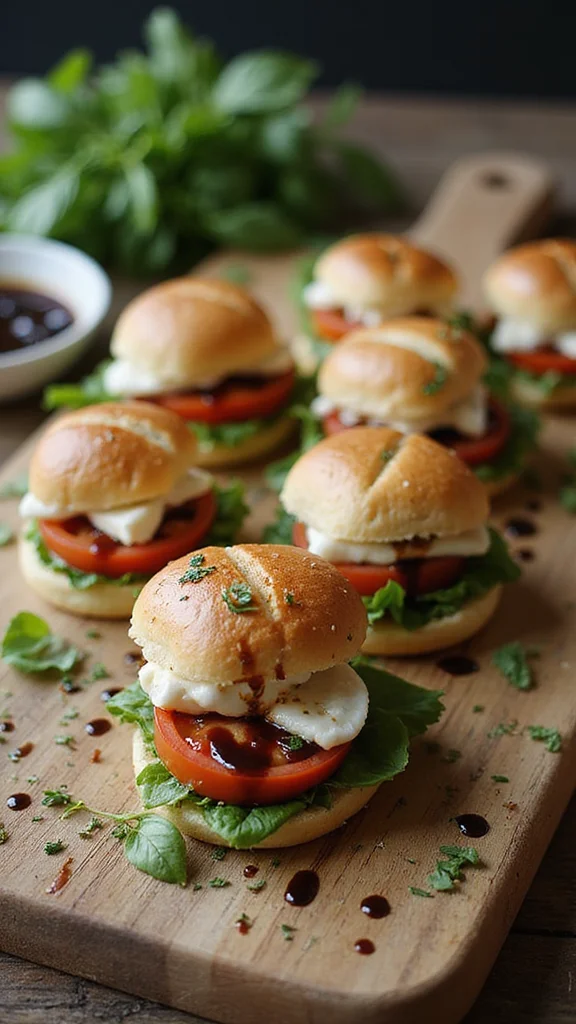 20 Easy Breakfast Slider Recipes Perfect for Feeding a Crowd - 6. Caprese Breakfast Sliders 1