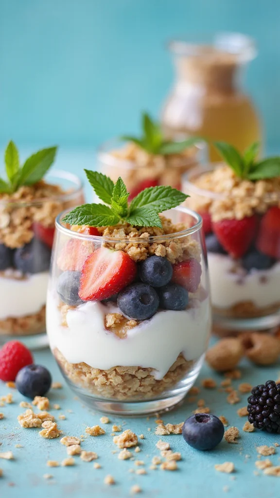20 Easy Potluck Breakfast Ideas That Everyone Will Devour - 10. Yogurt Parfaits 1