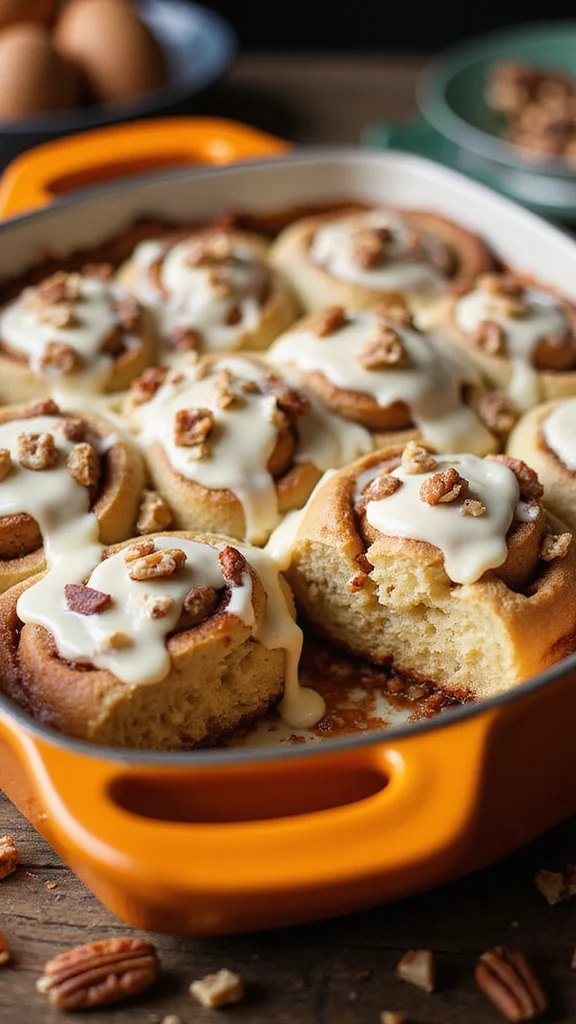 20 Easy Potluck Breakfast Ideas That Everyone Will Devour - 16. Cinnamon Roll Bake 1