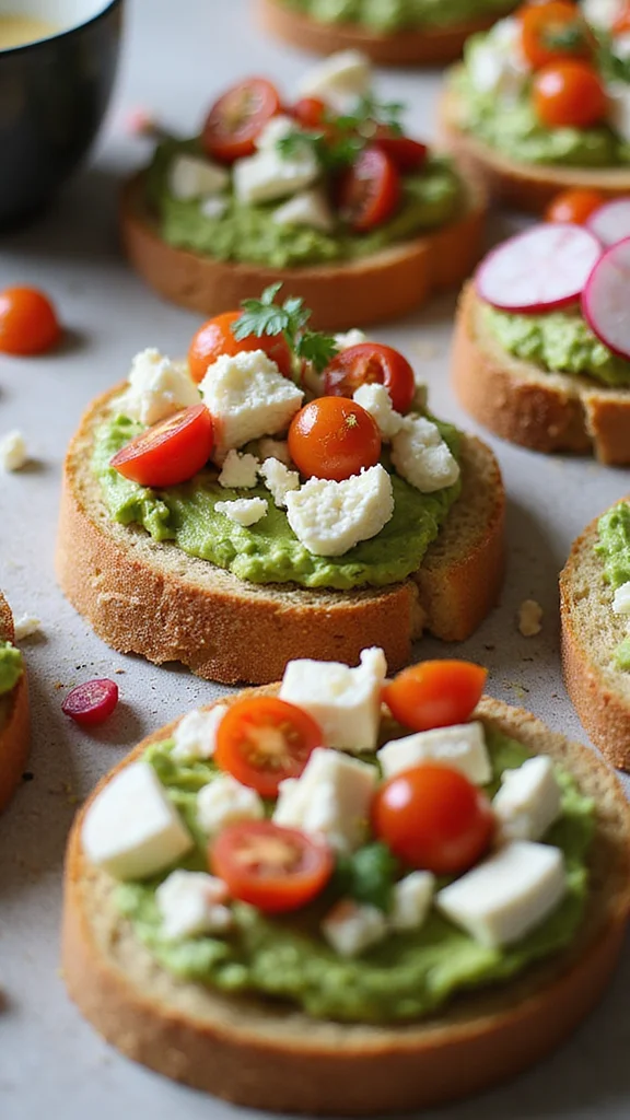 20 Easy Potluck Breakfast Ideas That Everyone Will Devour - 19. Quick and Easy Avocado Toast 1