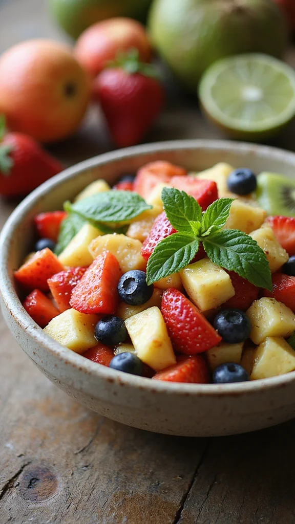 20 Easy Potluck Breakfast Ideas That Everyone Will Devour - 6. Fruit Salad with Honey-Lime Dressing 1