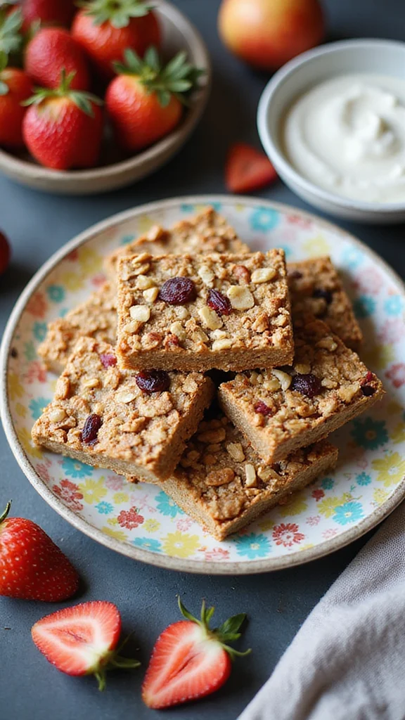 20 Easy Potluck Breakfast Ideas That Everyone Will Devour - 8. Sweet Granola Bars 1