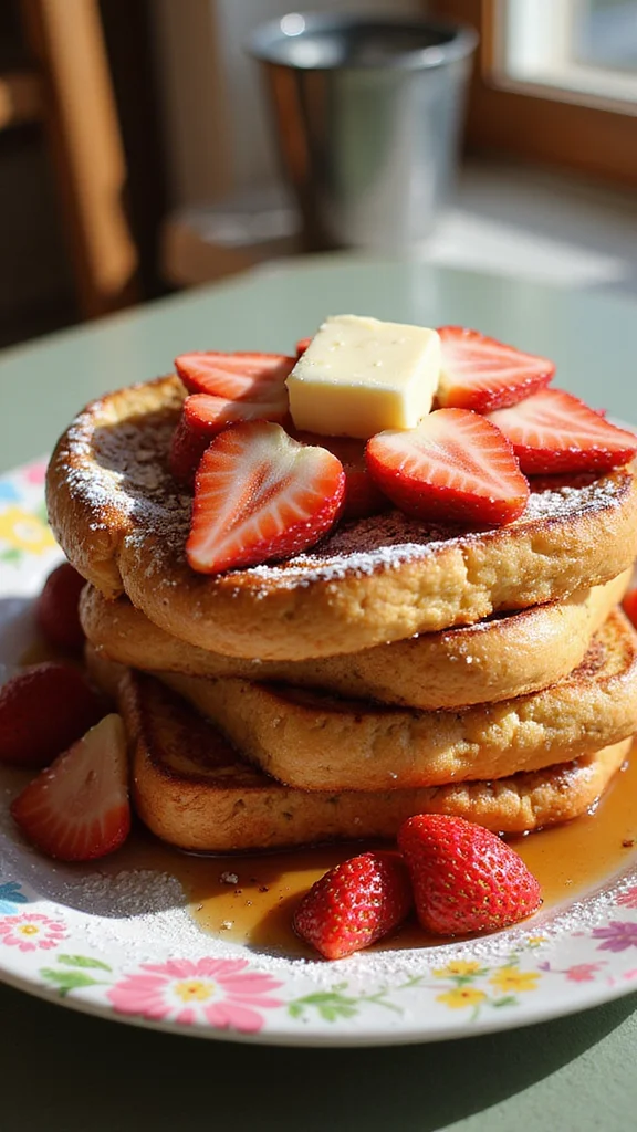 20 Fresh Strawberry Breakfast Recipes to Brighten Your Morning - 6. Strawberry French Toast 1