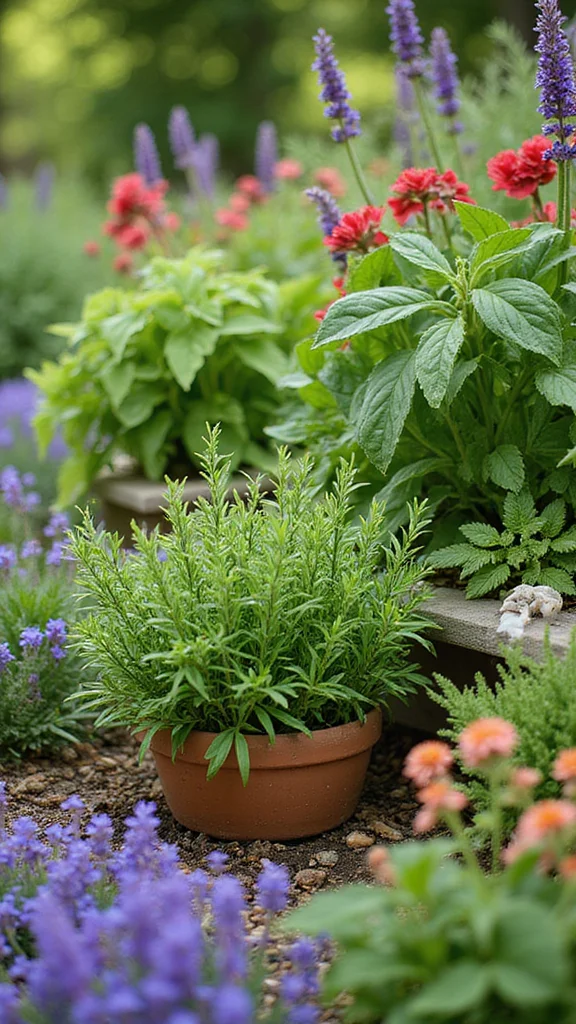 20 Gardening Ideas That Will Elevate Your Front Yard and Curb Appeal! - 13. Cultivate an Herb Garden 1