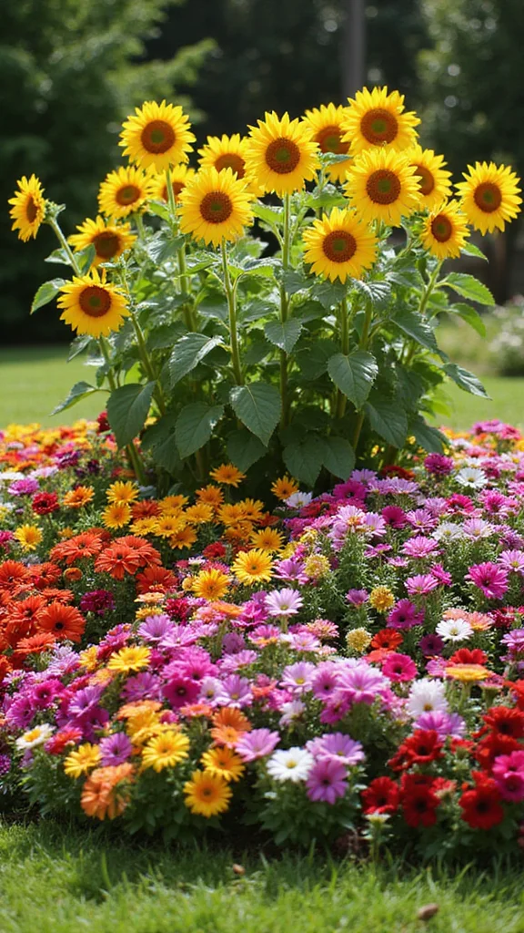 20 Gardening Ideas That Will Elevate Your Front Yard and Curb Appeal! - 3. Add Colorful Flower Beds 1