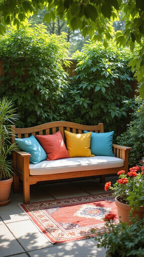 20 Gardening Ideas That Will Elevate Your Front Yard and Curb Appeal! - 6. Create Cozy Seating Areas 1