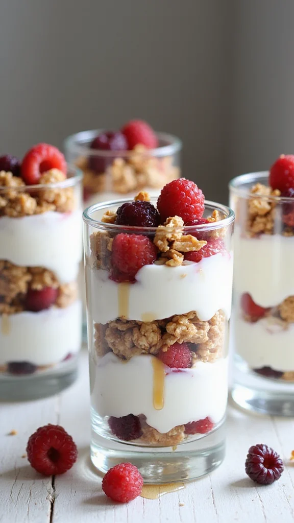 20 Stunning Breakfast Brunch Ideas for Your Next Gathering - 16. Coconut Yogurt Parfaits 1