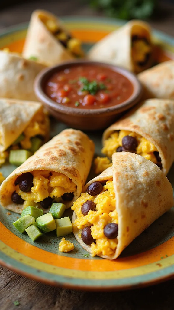 20 Stunning Breakfast Brunch Ideas for Your Next Gathering - 5. Mini Breakfast Burritos 1