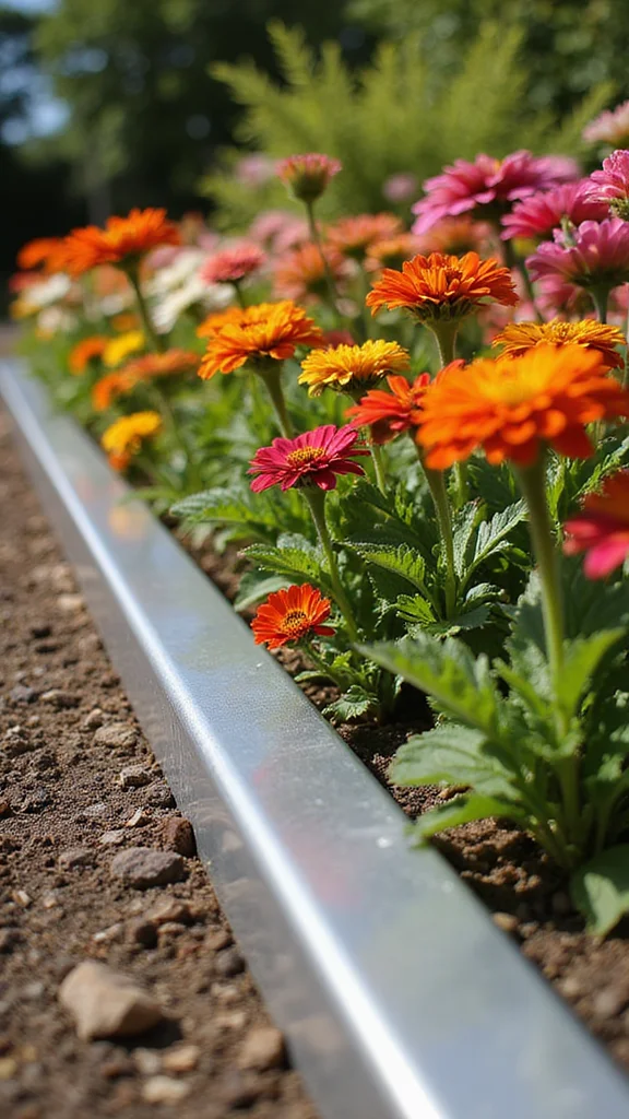 Best Landscape Edging for Flower Beds: Metal vs Plastic vs Stone Compared - 1. Metal Edging: Sleek and Durable 1