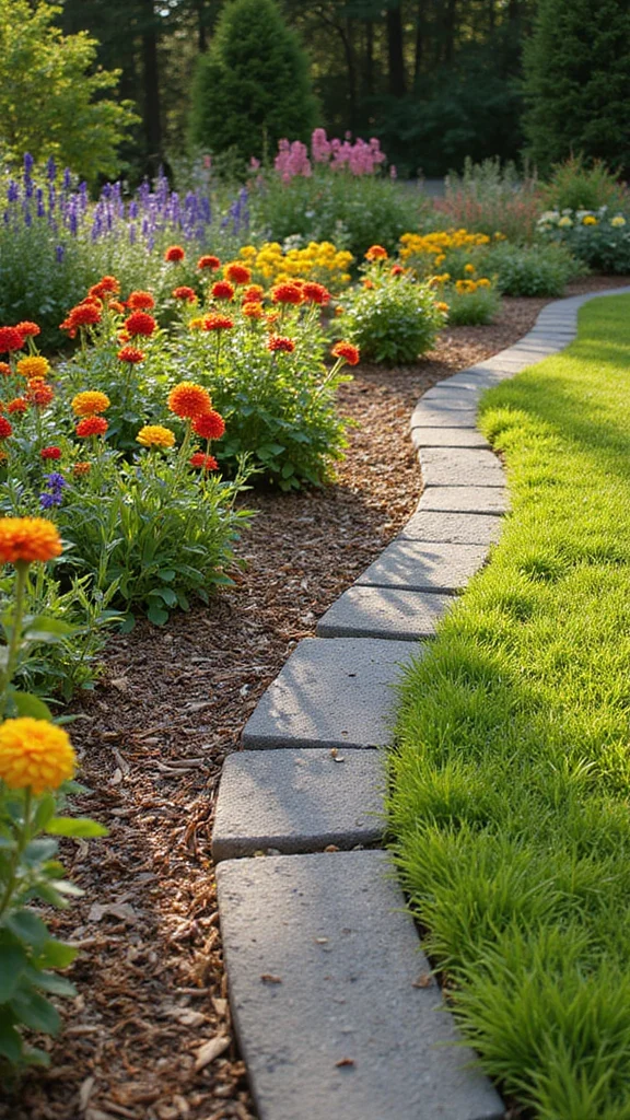 Best Landscape Edging for Flower Beds: Metal vs Plastic vs Stone Compared - 5. Aesthetic Appeal: Choosing the Right Look 1