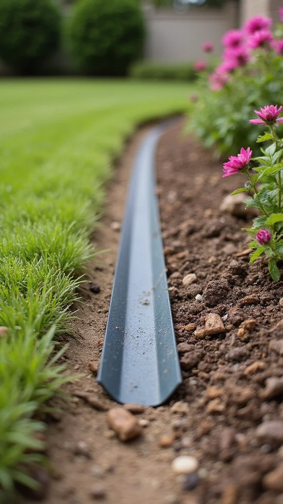 Best Landscape Edging for Front Yard Beds: Metal vs Stone vs Plastic Tested - 4. Installation Tips for Metal Edging 1