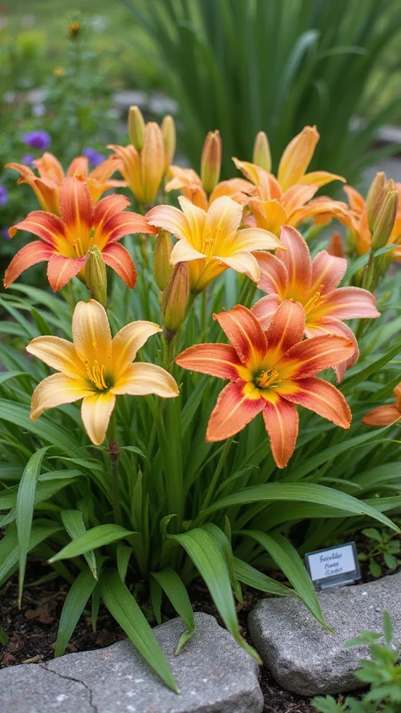 Best Perennials for Front Yard Curb Appeal That Come Back Every Year - 3. Daylily (Hemerocallis) 1