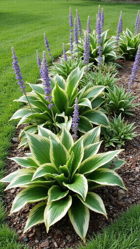 Best Perennials for Front Yard Curb Appeal That Come Back Every Year - 4. Hostas 1
