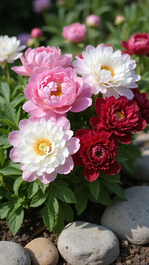 Best Perennials for Front Yard Curb Appeal That Come Back Every Year - 9. Peony 1