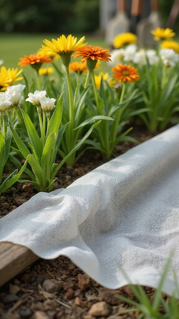 Best Weed Barrier for Flower Beds That Actually Works Long-Term - 1. Landscape Fabric: A Durable Option 1