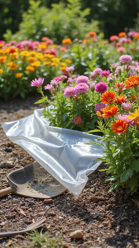 Best Weed Barrier for Flower Beds That Actually Works Long-Term - 2. Plastic Sheeting: A Shield Against Weeds 1
