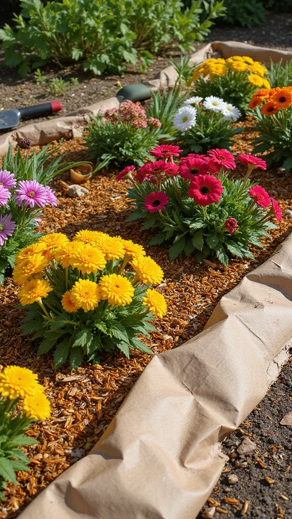 Best Weed Barrier for Flower Beds That Actually Works Long-Term - 4. Cardboard: A Cost-Effective Barrier 1