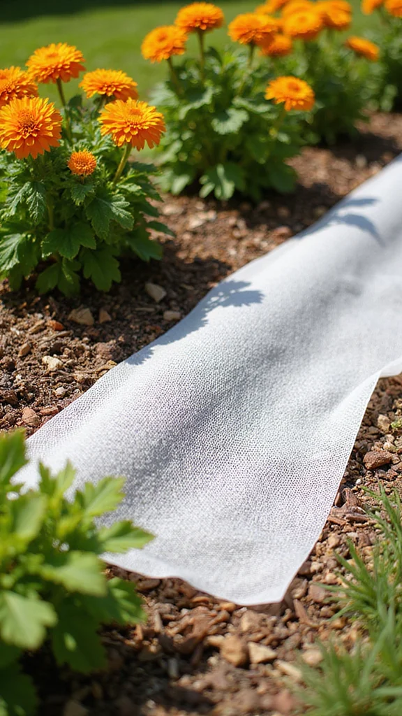 Best Weed Barrier for Flower Beds That Actually Works Long-Term - 7. Geotextiles: Modern Solutions 1