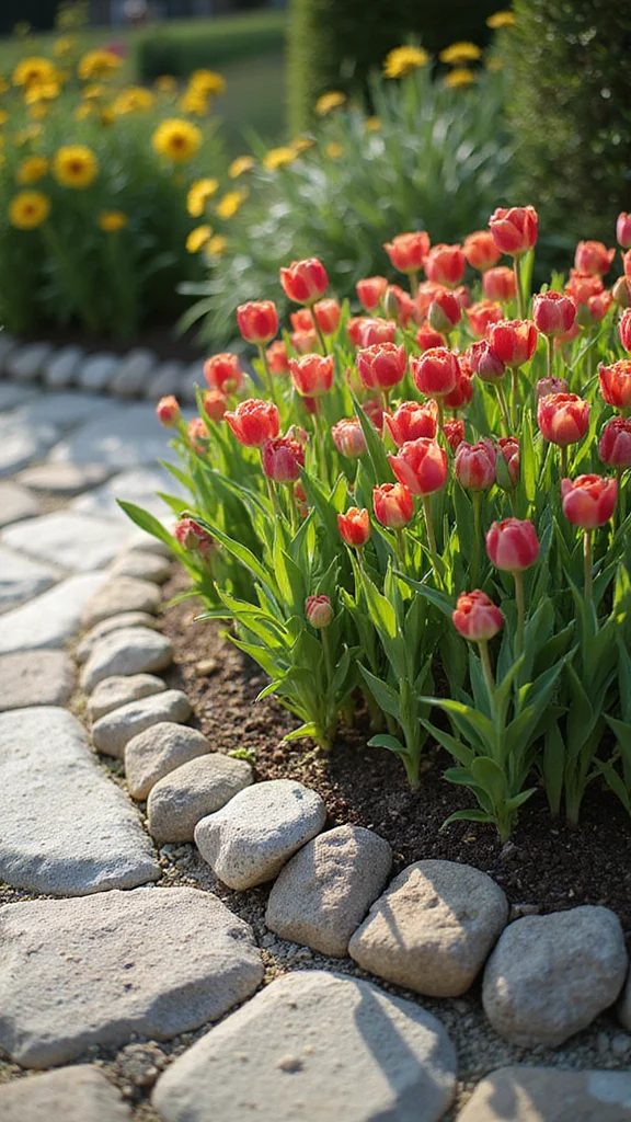 Cheap Flower Bed Edging Ideas That Look Expensive and Last for Years - 7. Landscape Fabric Edging 1