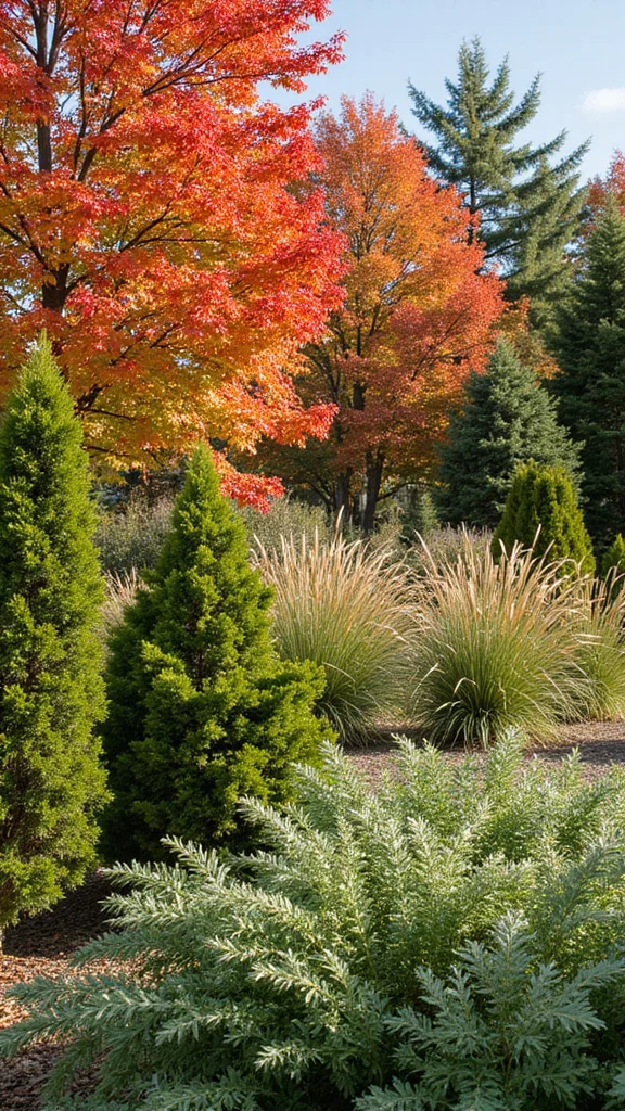 Curb Appeal Landscaping Ideas That Work in Every Climate and Budget - 4. Seasonal Foliage 1