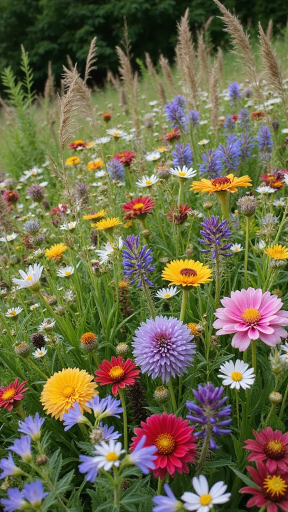 Flower Bed Design Trends for 2026: The New Styles Replacing Traditional Borders - 1. Wild-Style Plantings 1