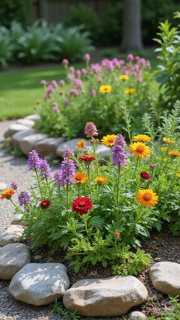 Flower Bed Design Trends for 2026: The New Styles Replacing Traditional Borders - 3. Eco-Friendly Borders 1