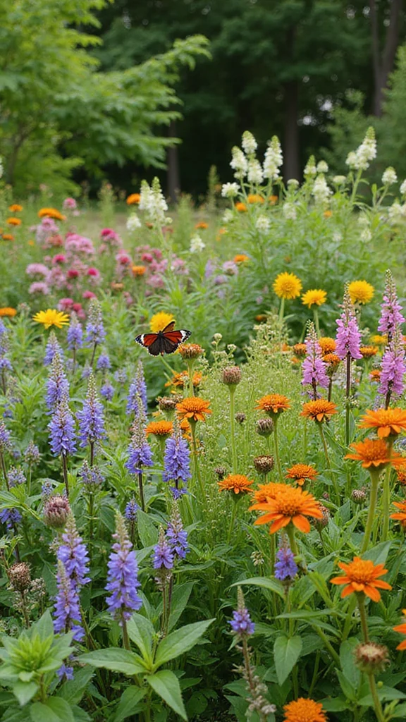 Flower Bed Design Trends for 2026: The New Styles Replacing Traditional Borders - 4. Pollinator Gardens 1