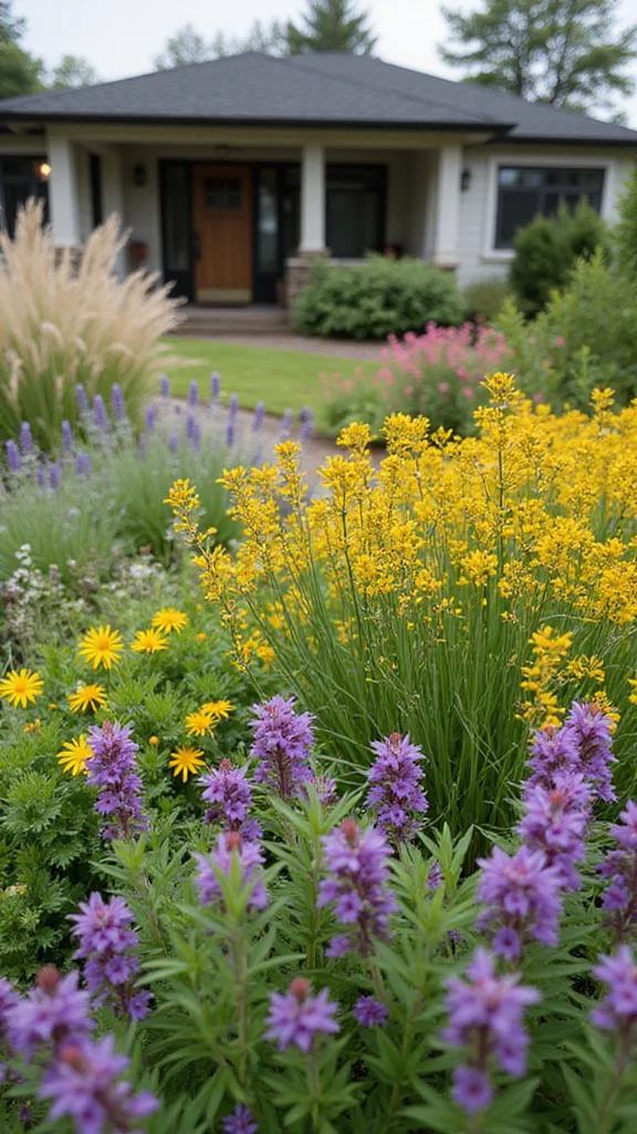 Front Yard Landscaping Trends for 2026: What Designers Are Planting Right Now - 1. Native Plant Gardens 1